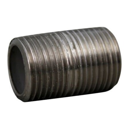Allpoints Allpoints 264861 Close Nipple - 3/8" Mpt, Stainless Steel For Henny Penny 264861